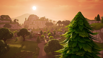 Fortnite - Pleasant Park, Fortnite, Battle royale HD wallpaper