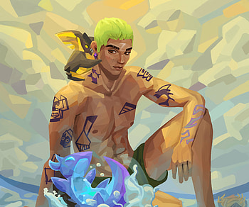 Gekko - Valorant, Gekko (Valorant), video game, Valorant HD wallpaper