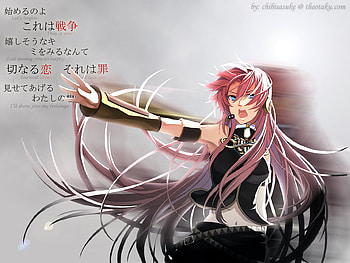 LOVE IS WAR, luka, chibisasuke, megurine, koi wa sensou, vocaloid HD wallpaper