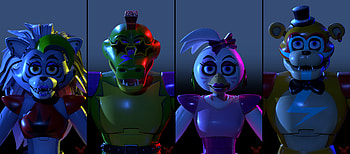 FNAF Security Breach: Animatronic Showdown, Five Nights at Freddy's: Security Breach, Five Nights at Freddy's HD wallpaper