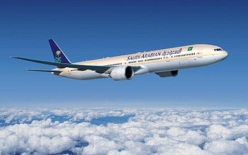 Saudi Arabian Airlines, Boeing 777 aircraft, , Aviation enthusiasts' delight HD wallpaper