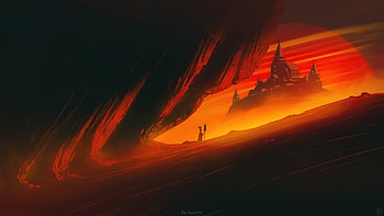 In The Name Of The Sun , artist, artwork, digital-art, deviantart HD wallpaper