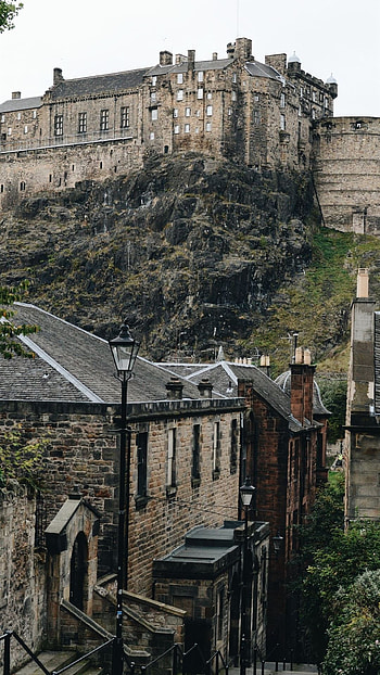 Edinburgh Castle, Travels, , for HD phone wallpaper