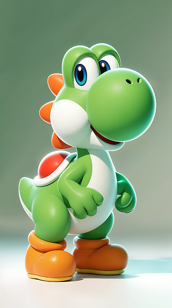 Pocket Yoshi — Green , dinosaur, cartoon HD phone wallpaper