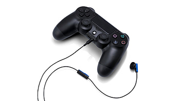 Black Playstation 4 Controller 2946 HD wallpaper