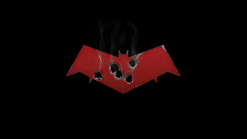Red Hood Vs Grifter Blood Money Logo , red-hood, superheroes, logo, artstation, dark, black HD wallpaper
