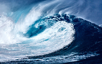 Tidal Waves, graphy, beautiful, tidal, forces of nature, scenery, wide screen, waves, nature HD wallpaper