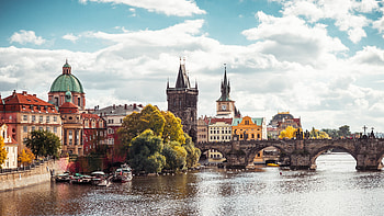 Charles Bridge, Prague's , Backiee's masterpiece, Breathtaking view HD wallpaper