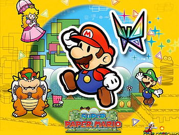 super paper mario, luigi, bowser, princess peach, mario HD wallpaper