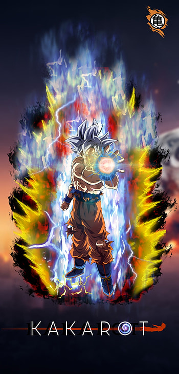 KAKAROT, Goku, Kakaroto, Super, Ultra instinto, Dragon ball, Azul eléctrico, Arte HD phone wallpaper