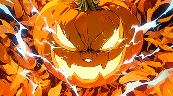 Spooky Anime Halloween: Jack-o'-Lantern Ultra, Anime, anime halloween, jack-o'-lantern HD wallpaper