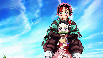 Nezuko Kamado Tanjiro Kamado Demon Slayer Kimetsu no Yaiba HD wallpaper
