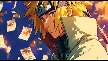 Minato Namikaze: The Fourth Hokage, Anime, Naruto, Minato Namikaze, blue eyes HD wallpaper
