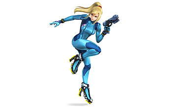 Zero Suit Samus - Super Smash Bros. HD wallpaper
