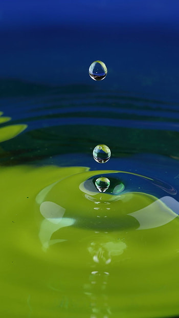 Water Drop Notch, Drop HD phone wallpaper