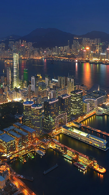 Tsim Sha Tsui, Hong Kong HD phone wallpaper