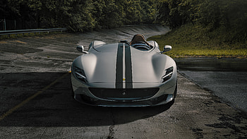 Two-seater car, Ferrari Monza SP1 HD wallpaper