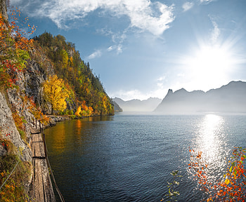 Autumn Lake , autumn, lake, nature HD wallpaper