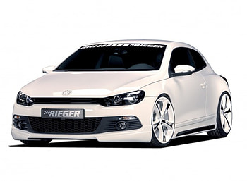 Rieger VW Scirocco, rieger, tuning, car, vw, scirocco HD wallpaper