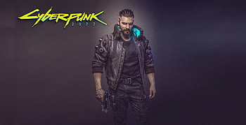 Cyberpunk 2077, man with gun, 2018, video game HD wallpaper