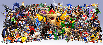 All Video Game Characters , Game Collection HD wallpaper