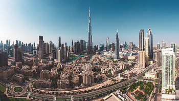 Dubai Skyline, Travels, Urban graphy, Arabian Cityscape HD wallpaper
