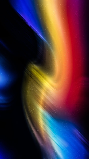 Blur, gradient, abstract waves HD phone wallpaper
