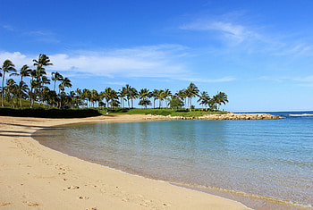 Koolina Beach Oahu Hawaii, island, sea, sand, pacific, hawaii, tropical, exotic, bay, paradise, koolina, beach, oahu, islands, ocean, polynesia HD wallpaper