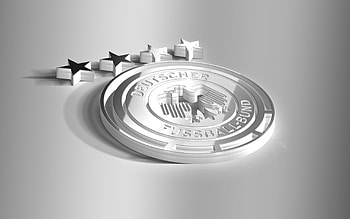 3D logo, Germany Soccer Team HD wallpaper