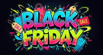 Black Friday Neon Sale —, Shopping HD wallpaper