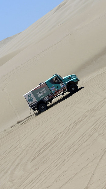 Iveco truck, Dakar Rally HD phone wallpaper