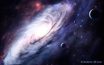 Landscape, Art, Universe HD wallpaper