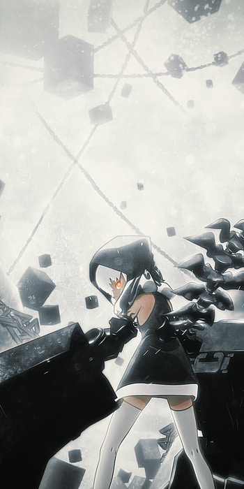 Black Rock Shooter Strength, Anime, Black Rock Shooter HD phone wallpaper