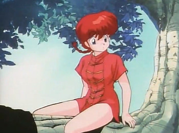 RedHead, braid, redheead, red hair, oriental, long hair, beauty, nice, female, sexy, sweet, chinese, girl, beautiful, tree, anime girl, anime, pretty, serious, ranma, angry, lovely HD wallpaper