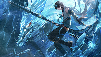 Dan Heng Unleashed: Honkai Star Rail, Dan Heng, video game, Honkai: Star Rail HD wallpaper