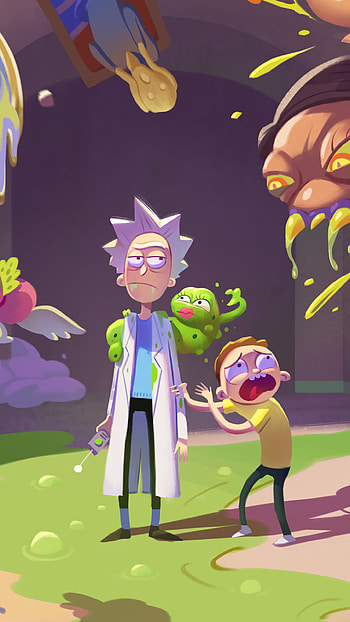 Rick and Morty season 4 , Ultra resolution, Stunning visuals, Captivating scenes HD phone wallpaper