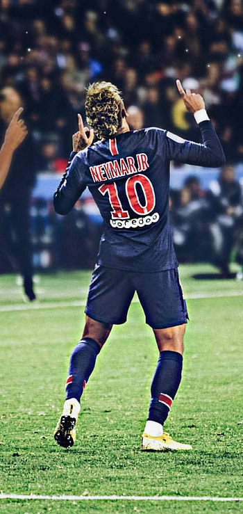 Neymar, Celebrity footballer, Striking visuals, backgrounds HD phone wallpaper