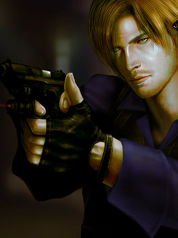 Leon S. Kennedy, Leon S. Kennedy , Thanomluk, mobile tablet HD phone wallpaper