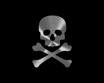 silver skull, black, silver, skull, labrano, gizzzi HD wallpaper