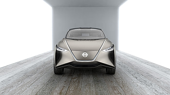 Nissan IMx Kuro concept, front, Geneva carshow HD wallpaper