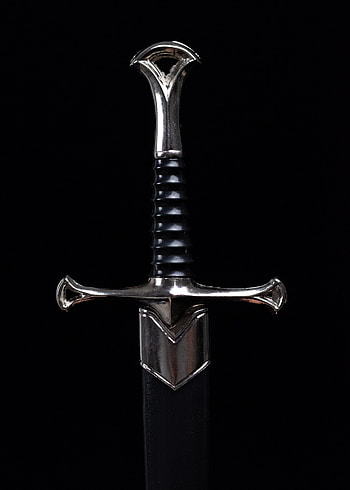 Anduril Sword, mini anduril sword, The Knights Vault, Sword replica HD phone wallpaper