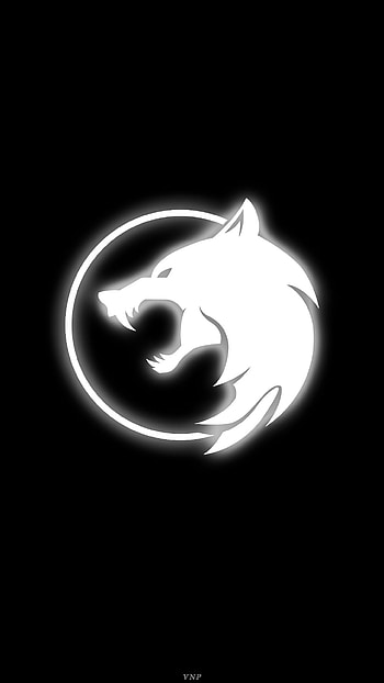 The Witcher, Netflix, The Wild Hunt, Vesemir, symbol, monochrome graphy, Hocus Pocus, School, Medallion, Video Games, Games, Geralt, Wolf, Halloween, Gaming HD phone wallpaper