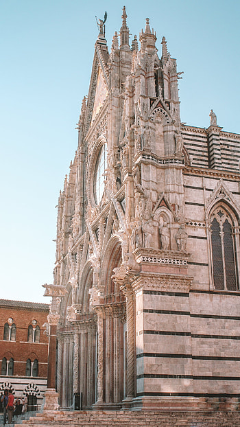 Siena Cathedral, Duomo , Italy aesthetic HD phone wallpaper
