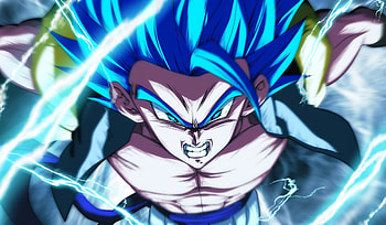 Angry, anime boy, Gogeta HD wallpaper