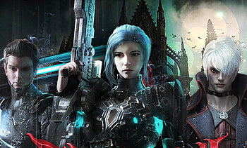 Dark Eden M, Vampire clans, Eternal battle, Werewolf legends HD wallpaper
