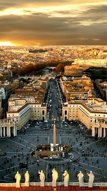 Vatican City, Cities, Urban Landscape, Metropolitan HD phone wallpaper