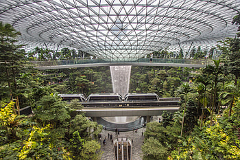 Singapore Changi, designing beautiful airports, experience fortune HD wallpaper