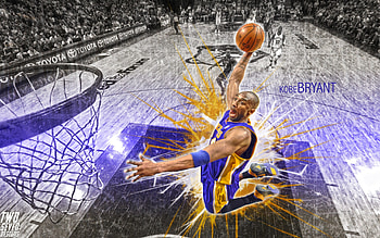 kobe bryant dunking HD wallpaper