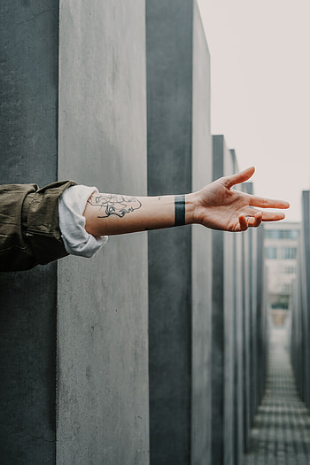 Hand, Miscellanea, Miscellaneous, Blur, Smooth, Wall, Tattoo HD phone wallpaper