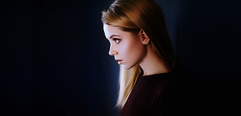 Ksenia Kokoreva, portrait, girl model HD wallpaper